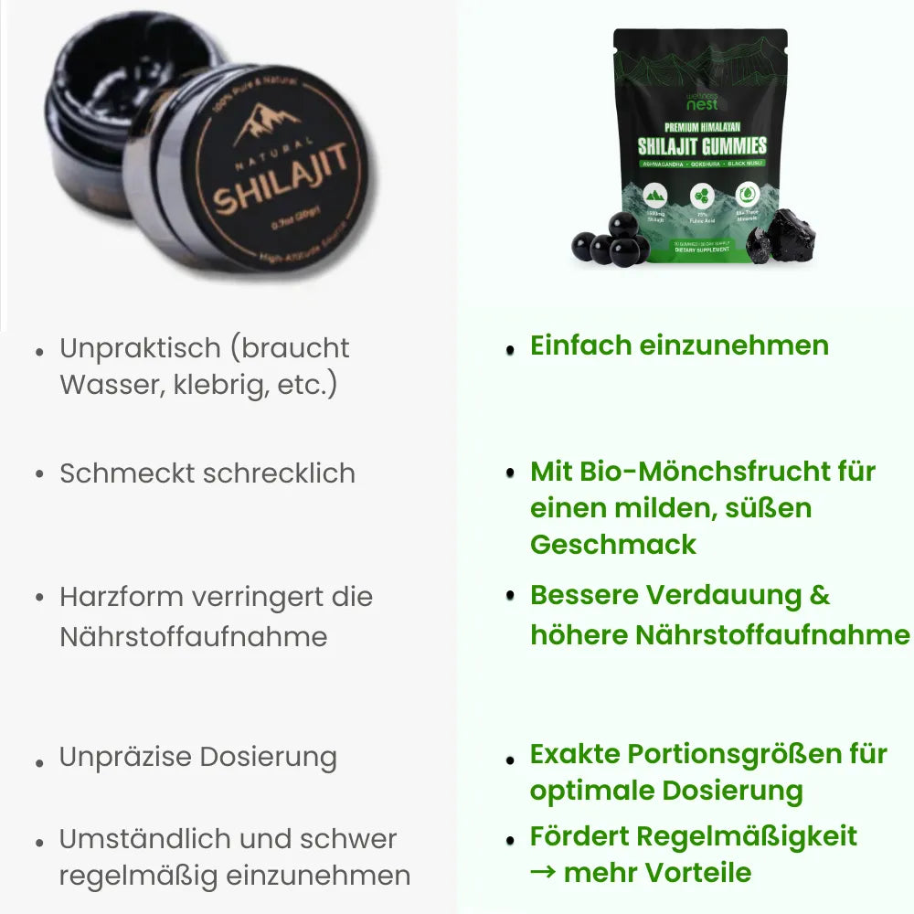 Shilajit Vorteile für Männer