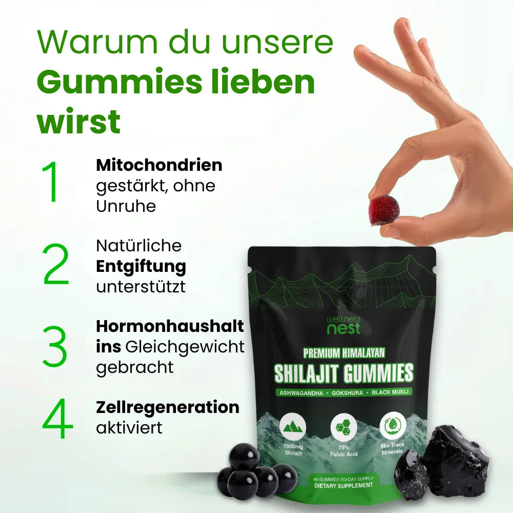 Shilajit Vorteile für Frauen